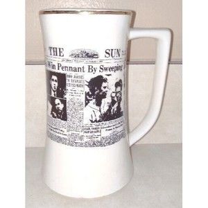 Vintage The Baltimore Sun Orioles Mug Pennant Sweeping Twins 1969 Newspaper Prnt